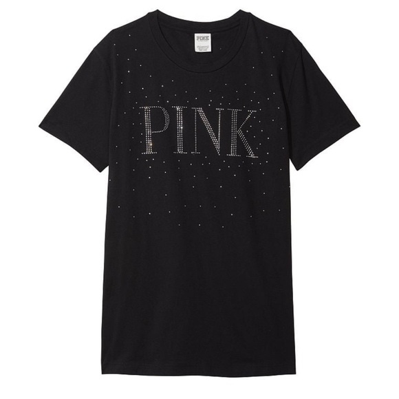 PINK CAMPUS SHORT SLEEVE TEE - Picture 1 of 1